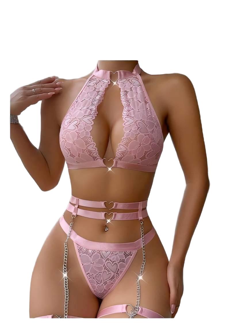 طقم لانجري مثير من الدانتيل بت - مراجعة Underwear وسعره