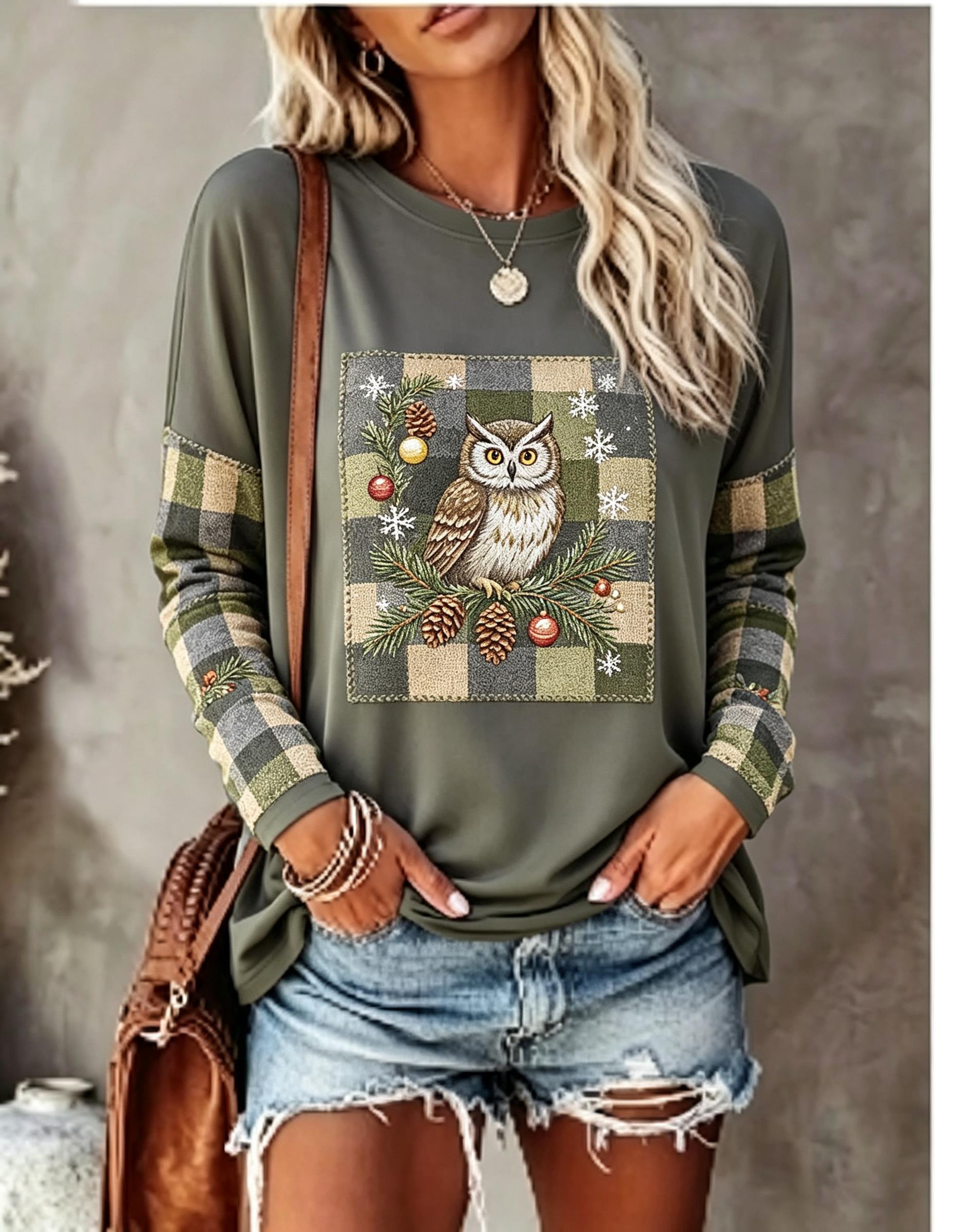 تيشيرت نسائي بأكمام طويلة، بتص - مراجعة T-Shirts وسعره