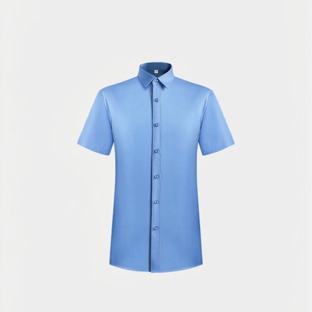 قميص رجالي أنيق بأكمام طويلة،  - مراجعة Breathable Bamboo Fiber Shirt Non Iron وسعره