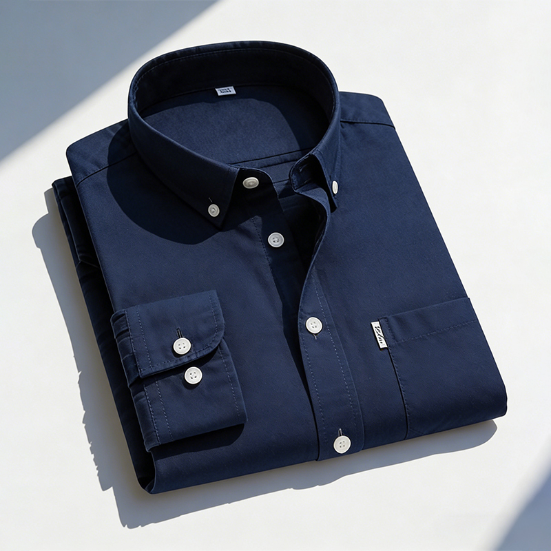 قمصان رجالية كلاسيكية من القطن - مراجعة Oxford Cotton Casual Shirt Business وسعره