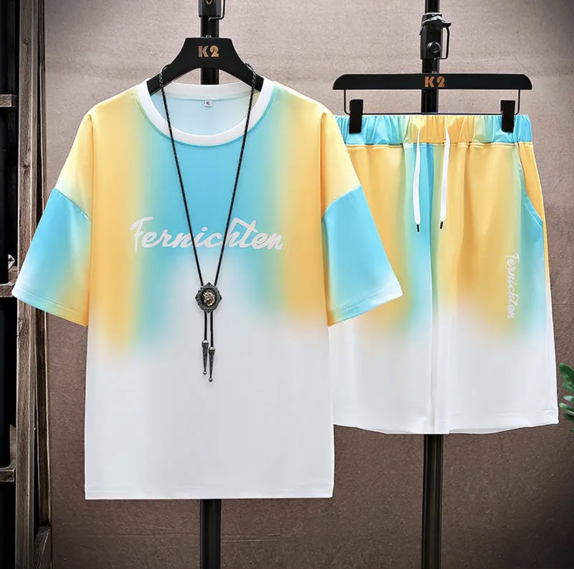 طقم صيفي جديد رائج للزوجين من  - مراجعة T-Shirts وسعره